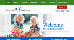 Desktop Screenshot of mandarinpediatrics.com